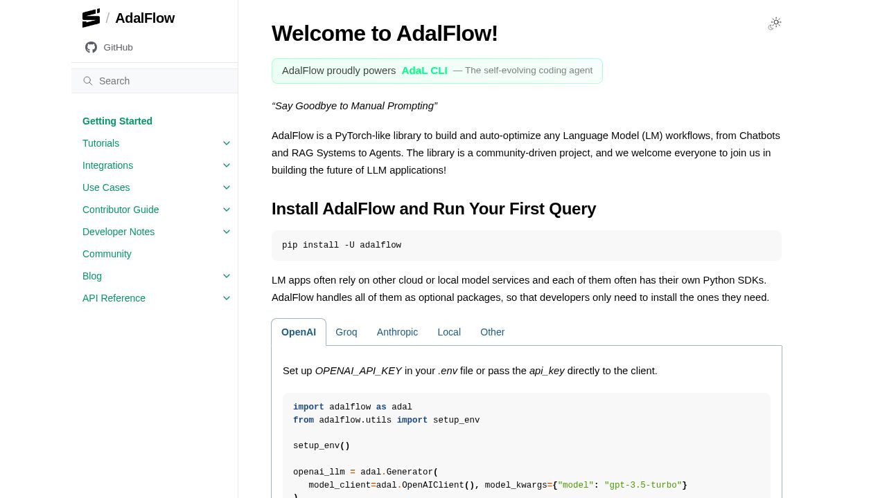 AdalFlow logo