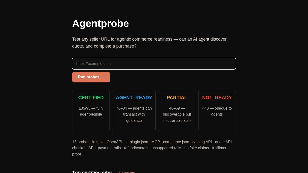 Agentprobe logo