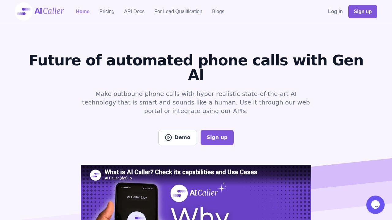 AI Caller logo