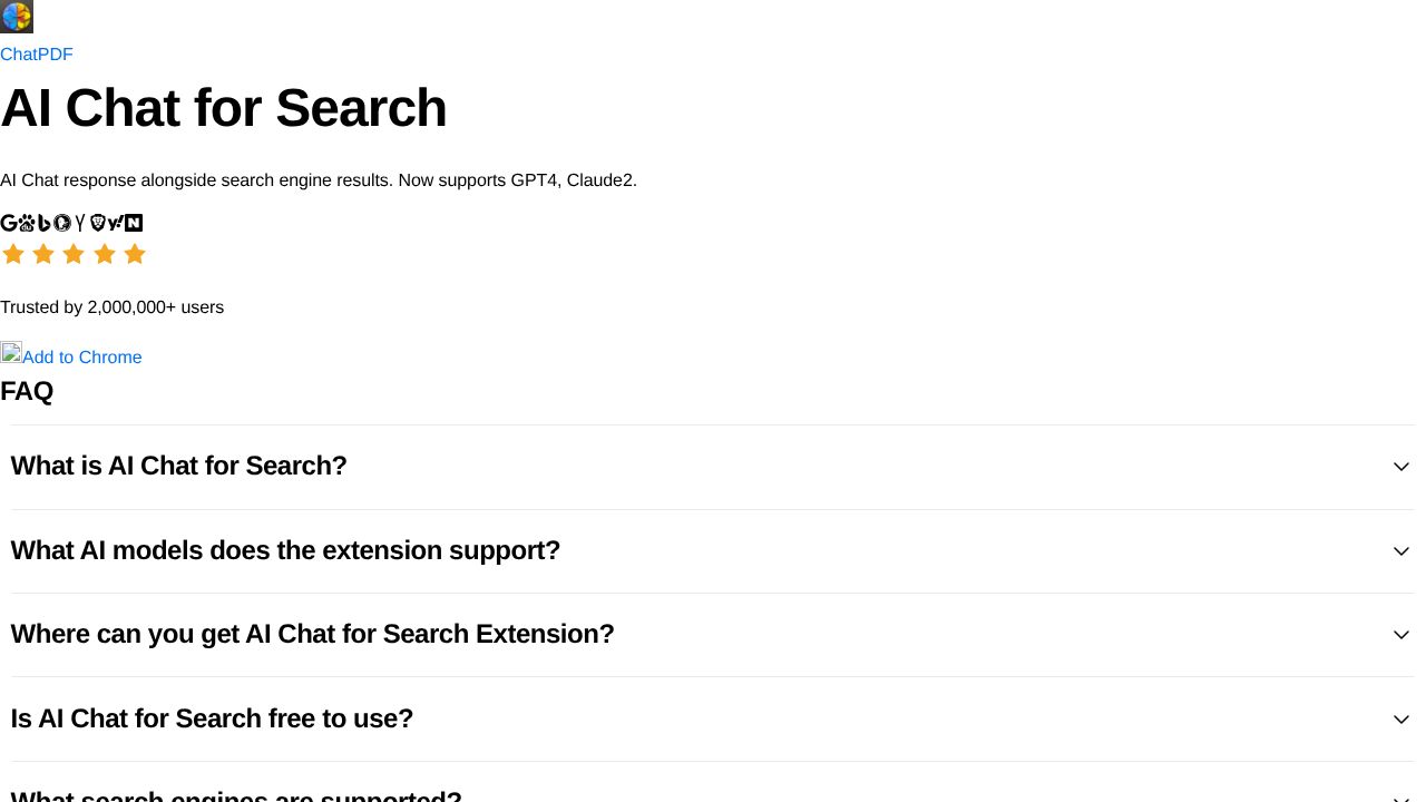 AI Chat for Search logo