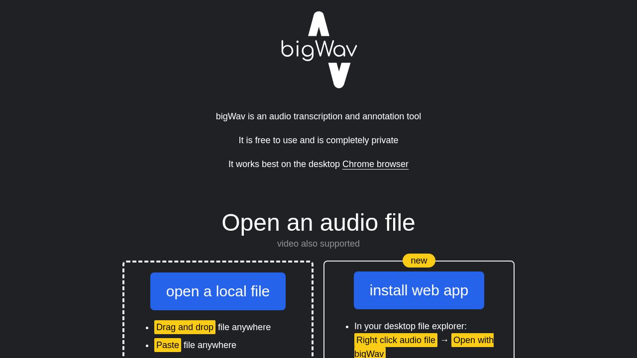 bigWav logo
