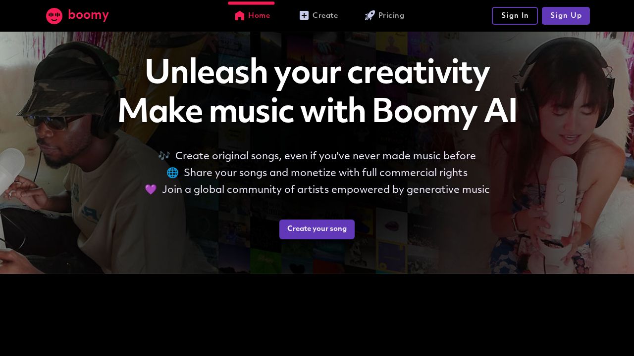 Boomy logo
