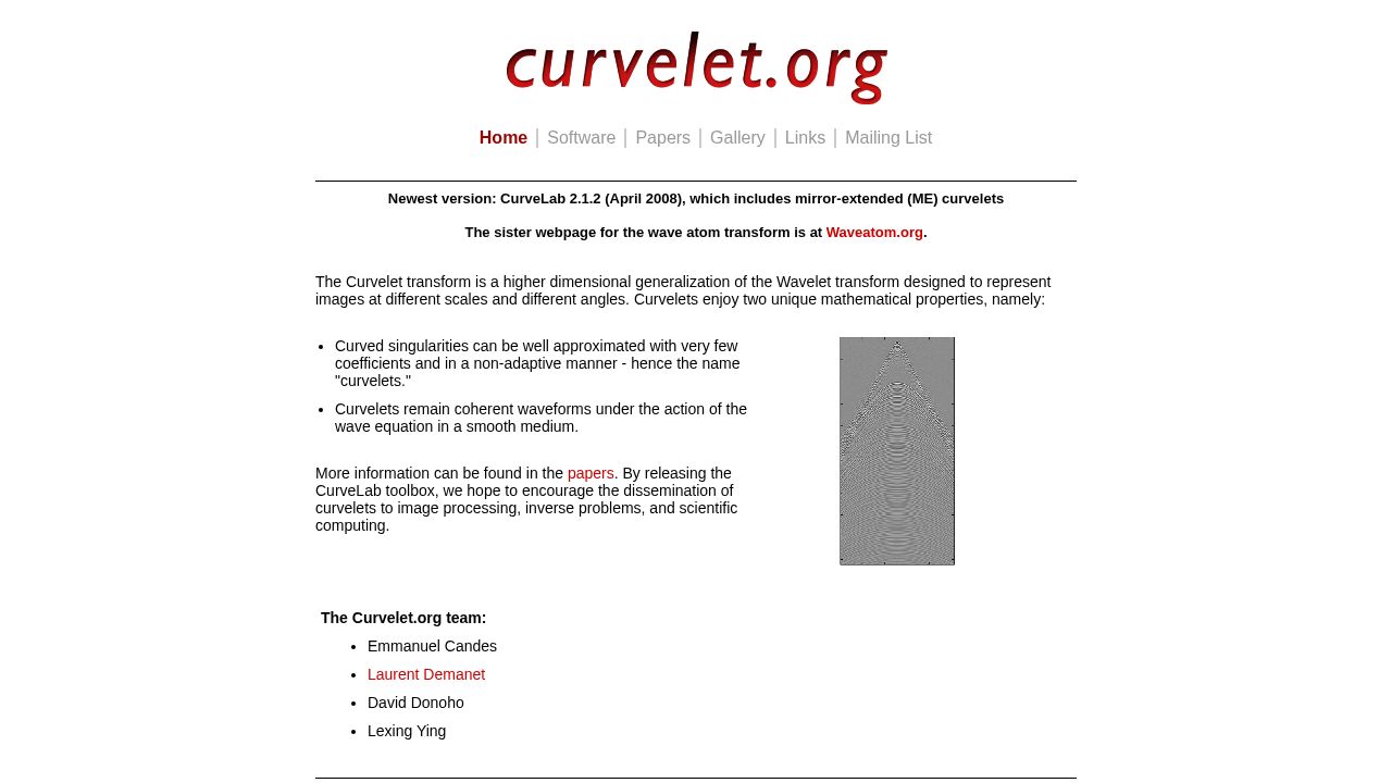 Curvelet logo
