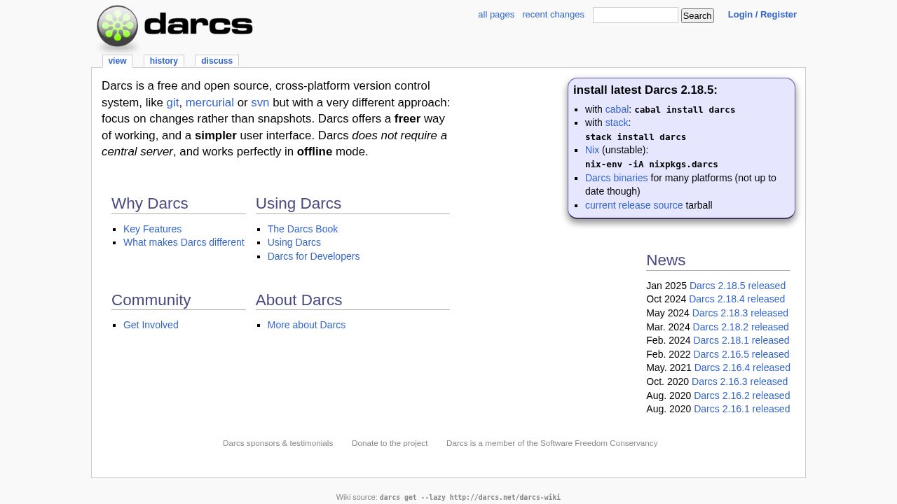 Darcs logo