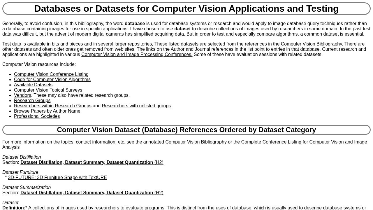 Dataset References logo