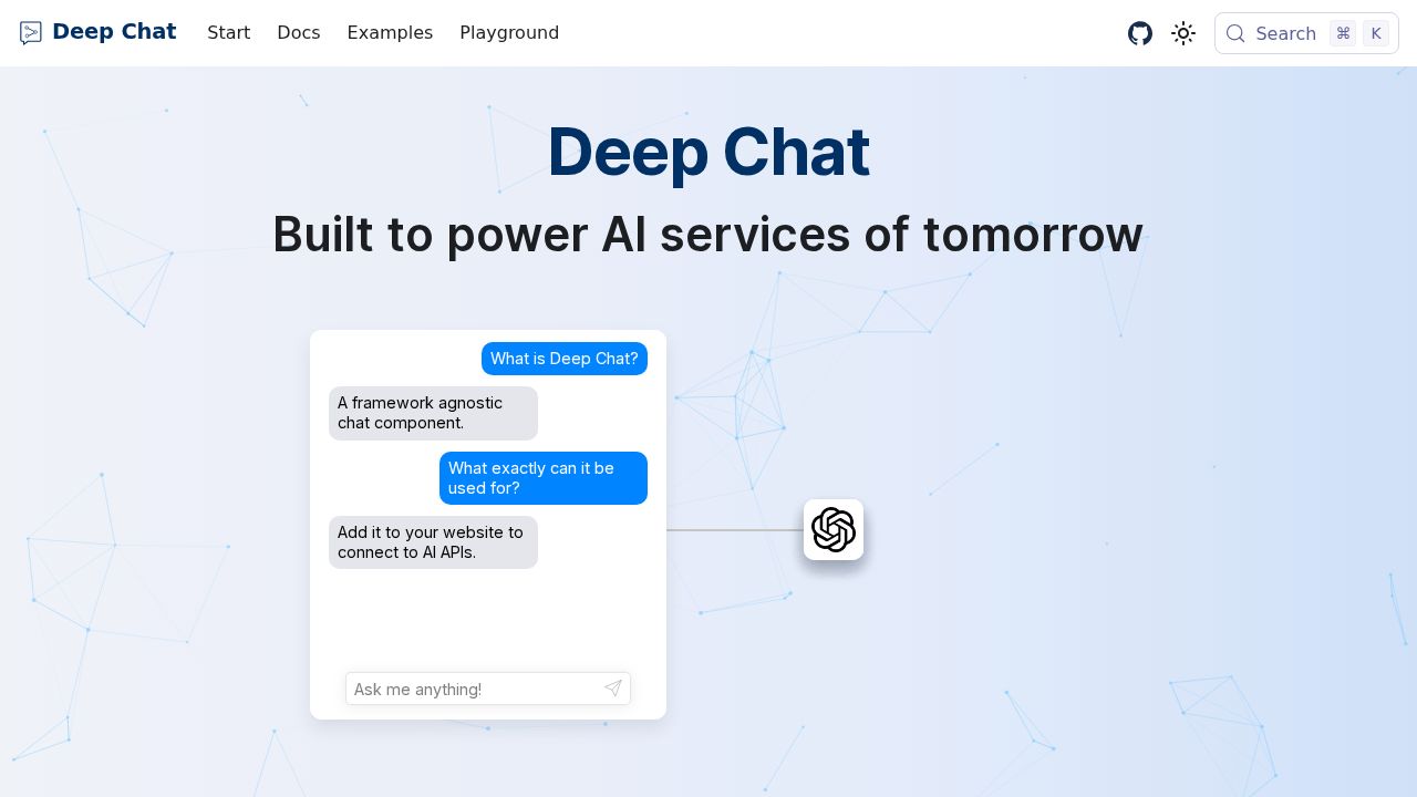 Deep Chat logo
