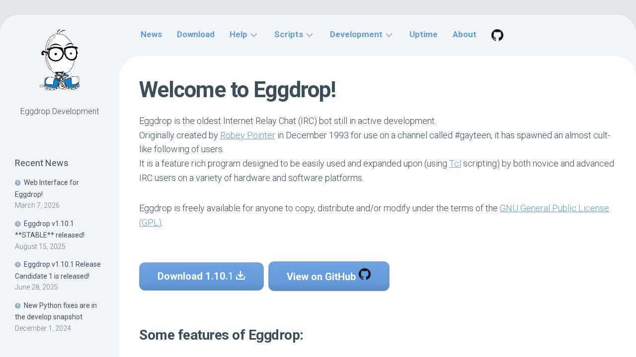 Eggdrop logo