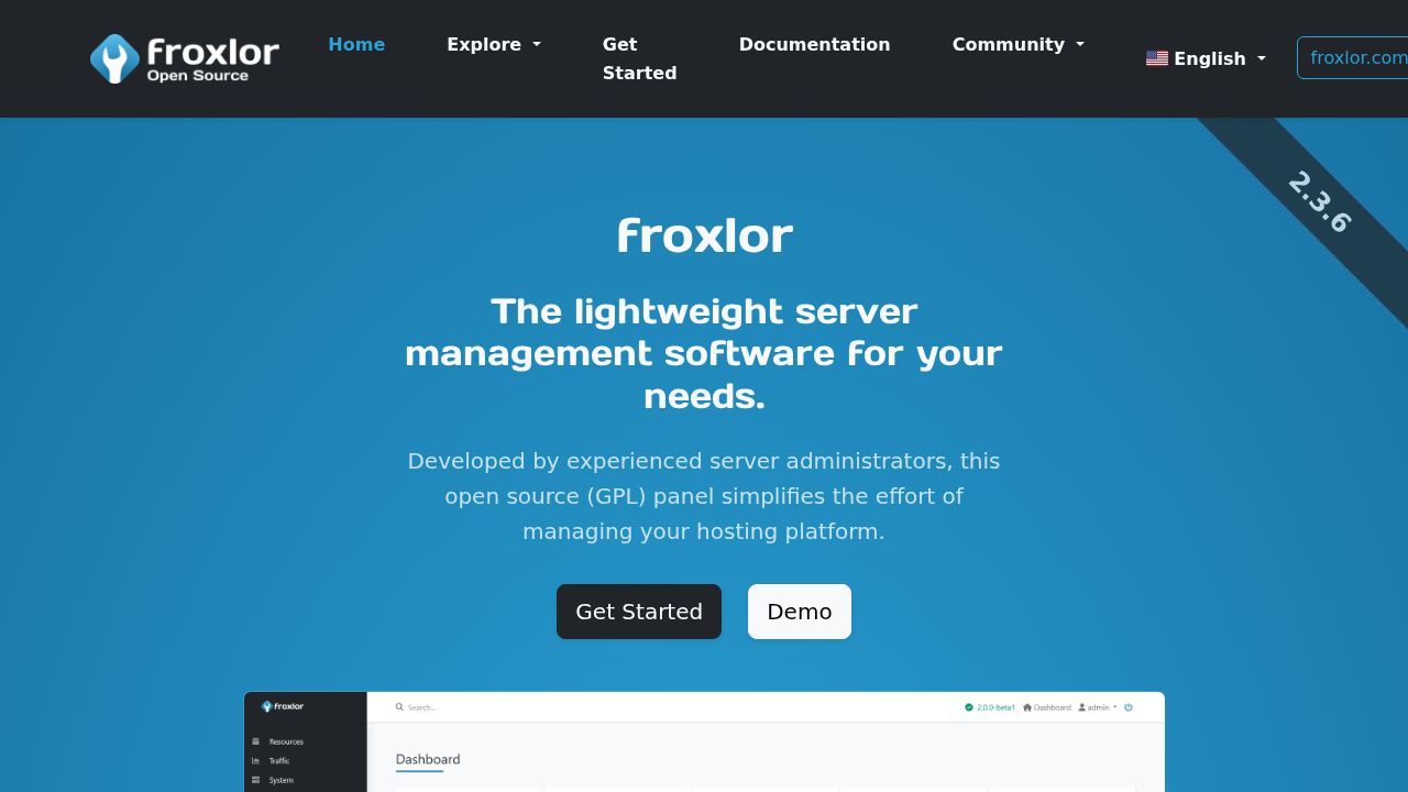 Froxlor logo