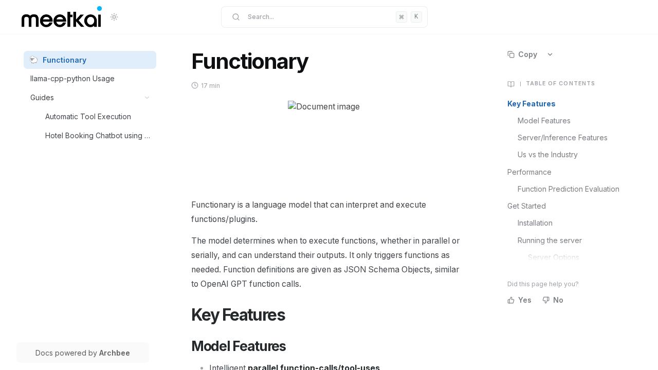 Functionary logo