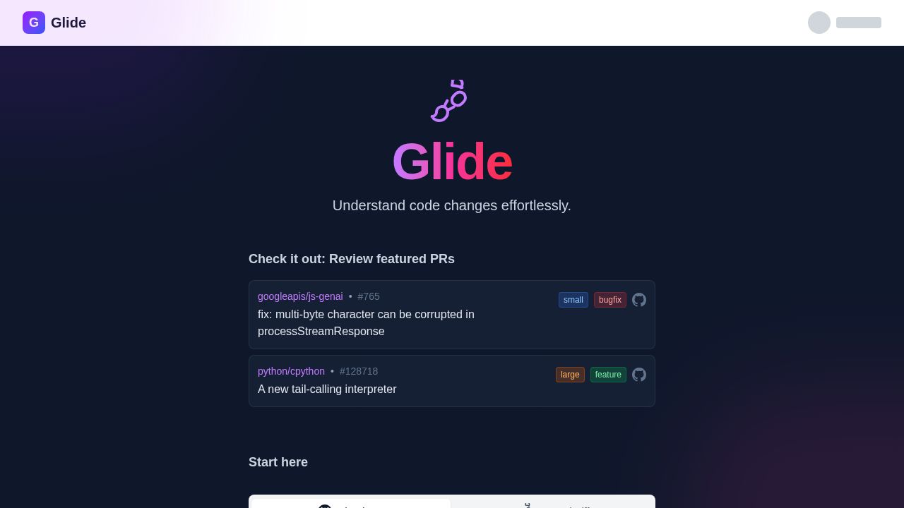 Glide logo