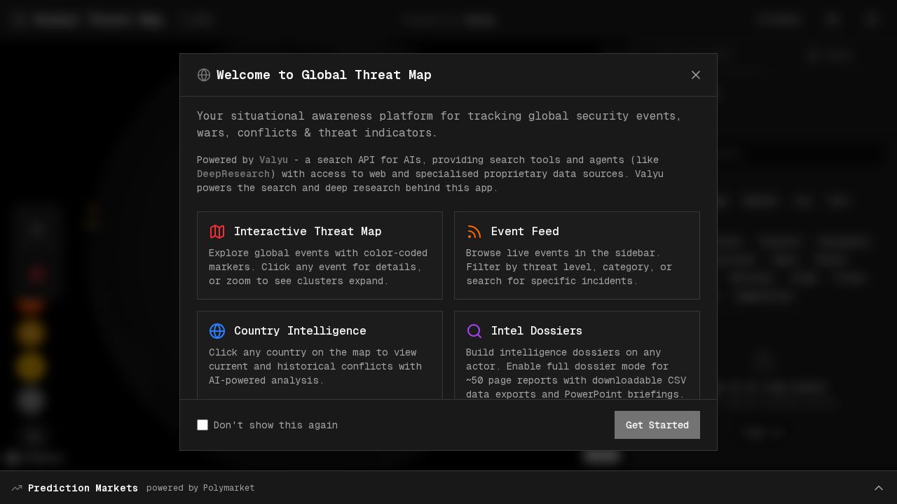 Global Threat Map logo