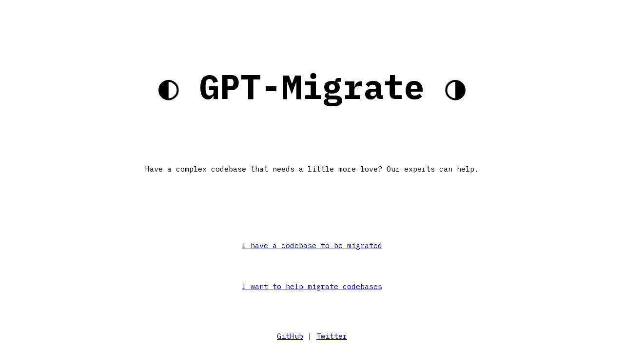 GPT-Migrate logo