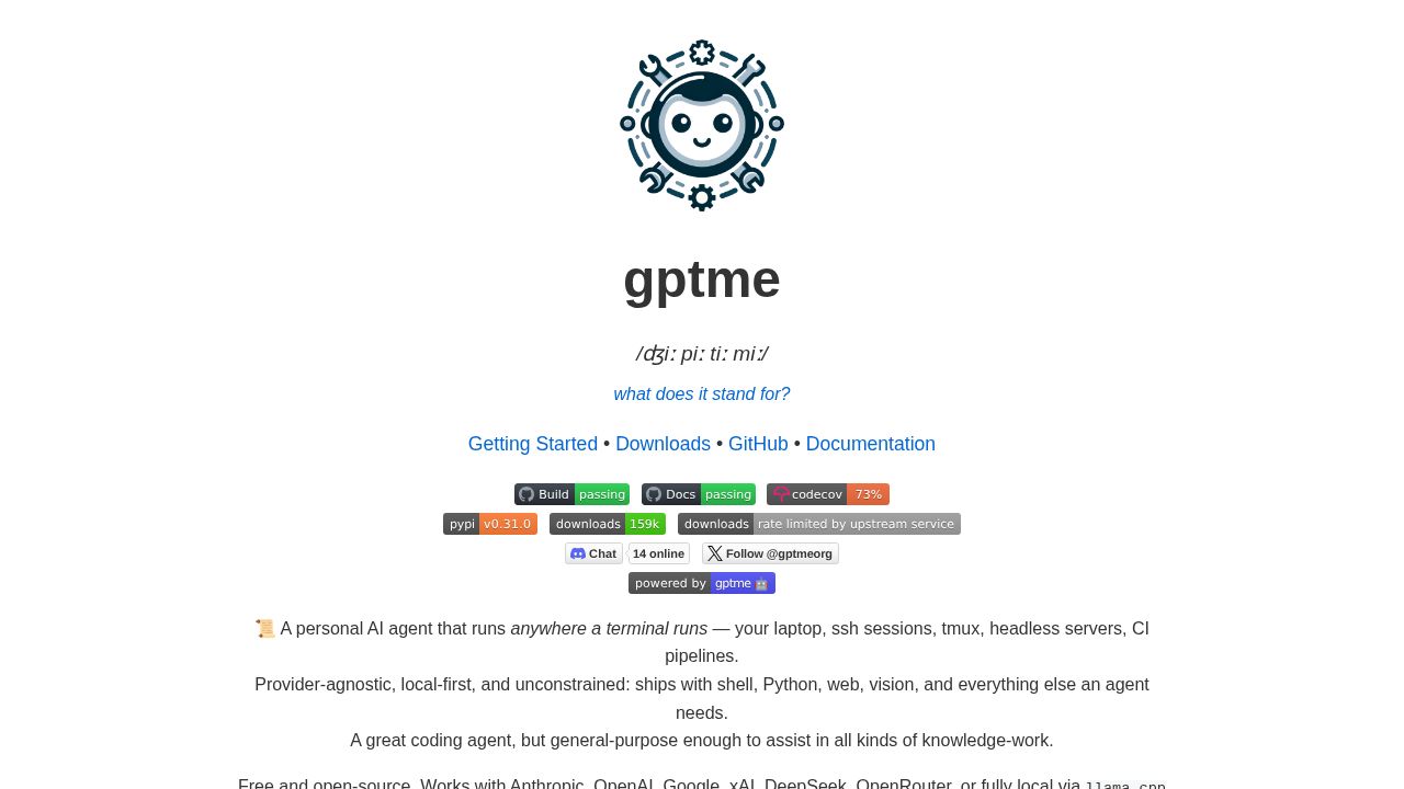 gptme logo