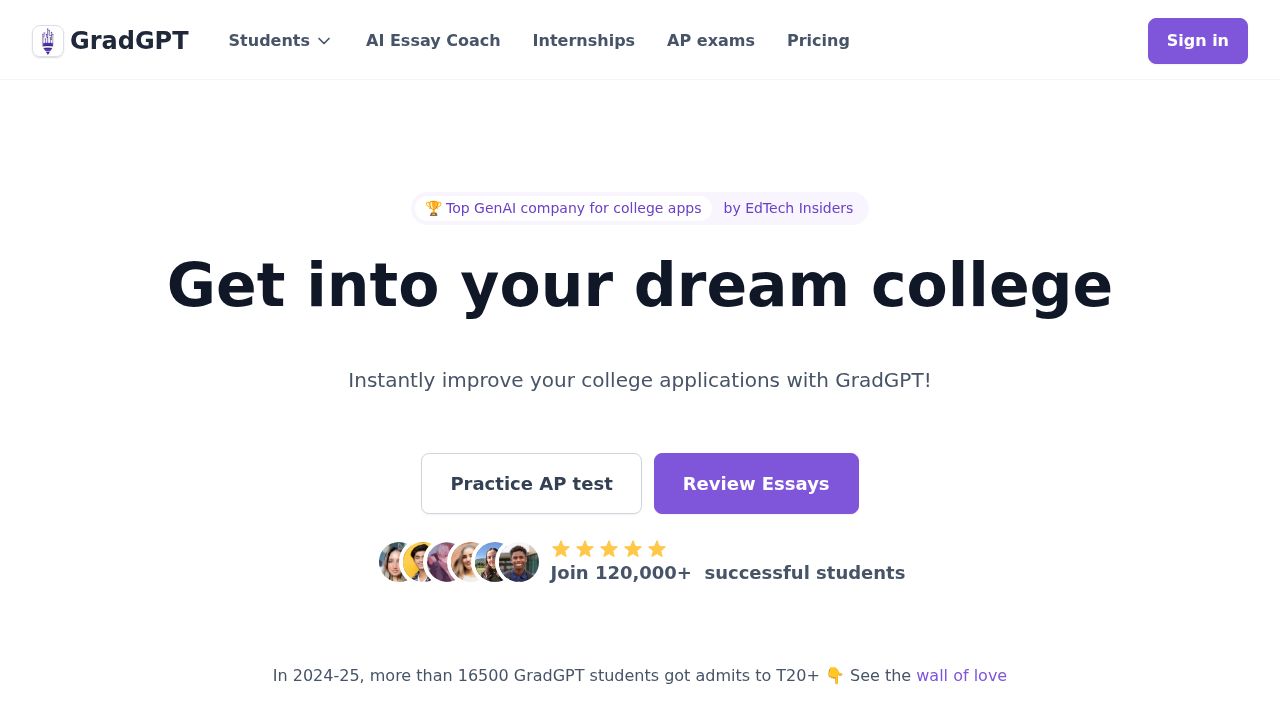 GradGPT logo