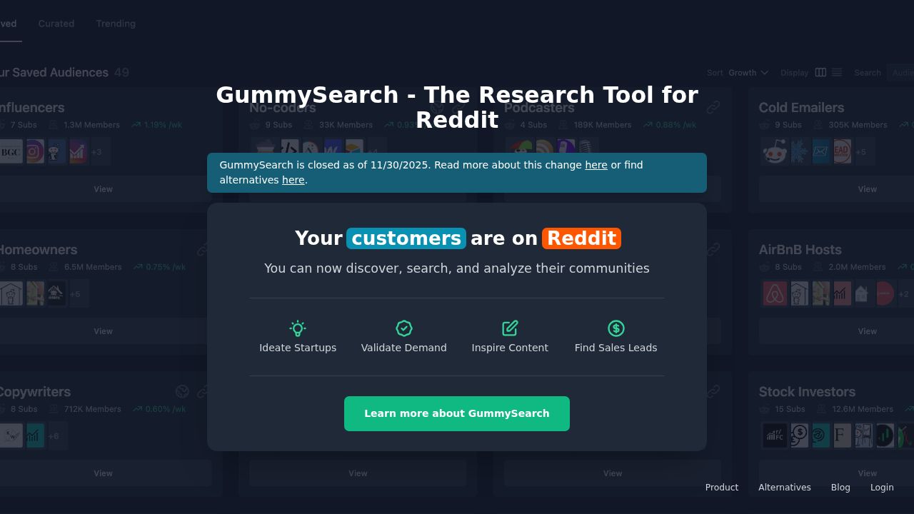GummySearch logo