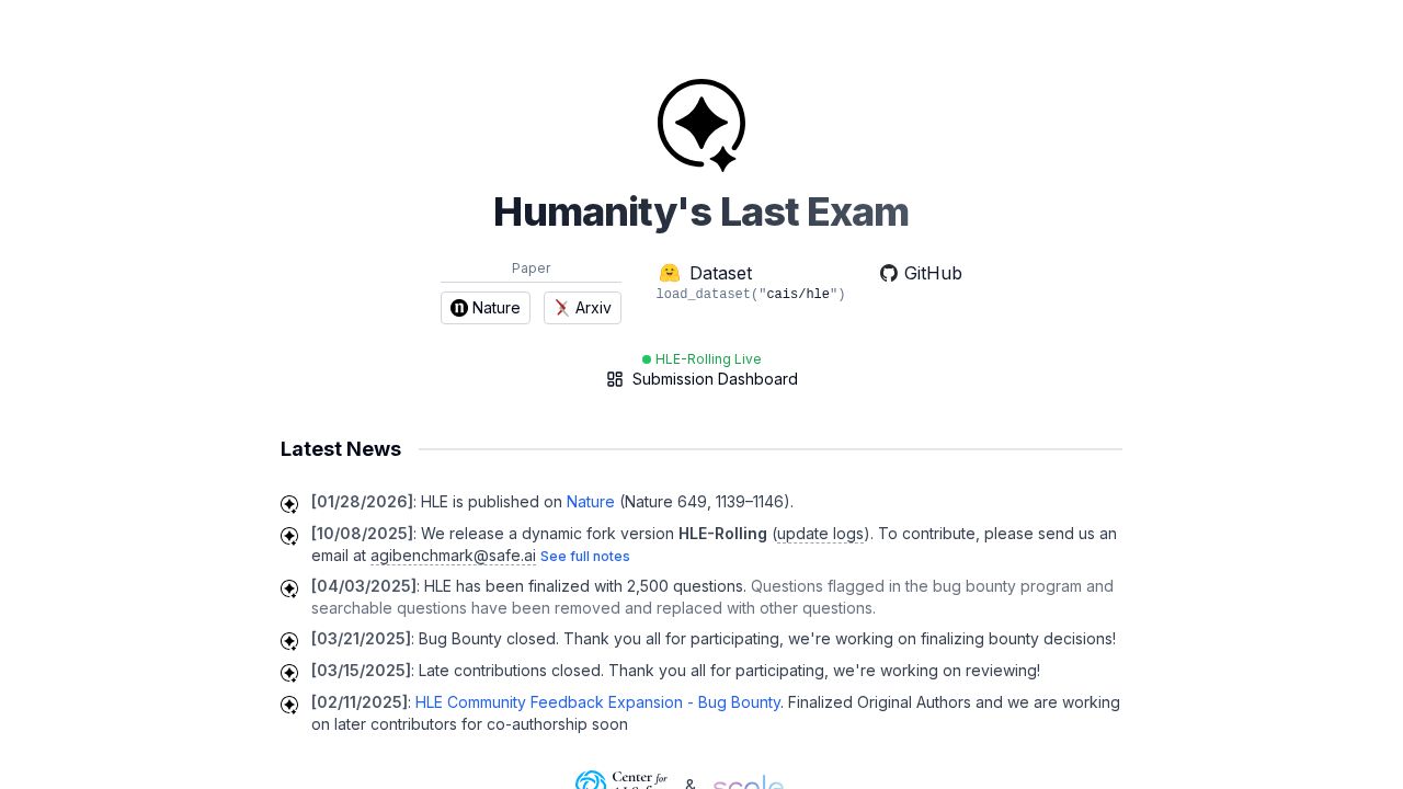 Humanity's Last Exam logo
