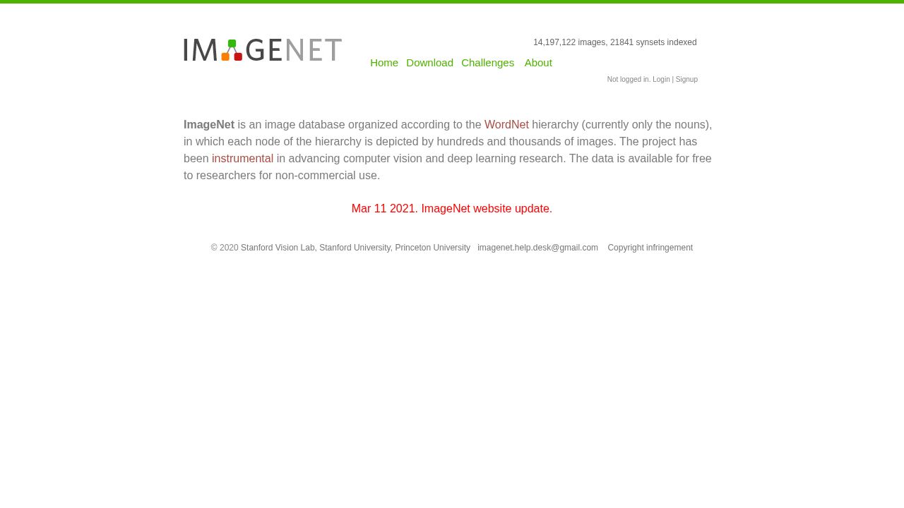 ImageNet logo
