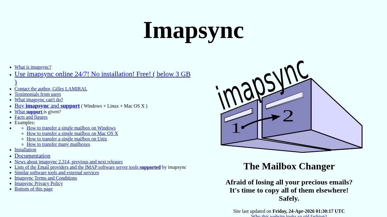 Imapsync logo