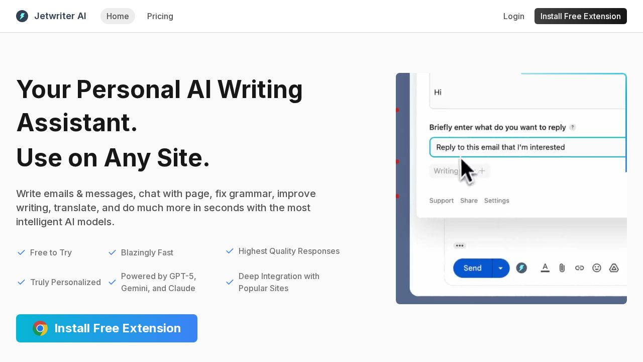 Jetwriter AI logo