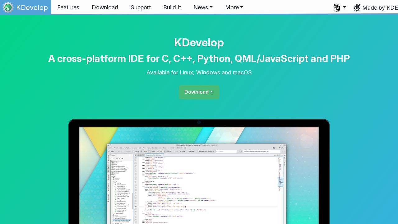 KDevelop logo