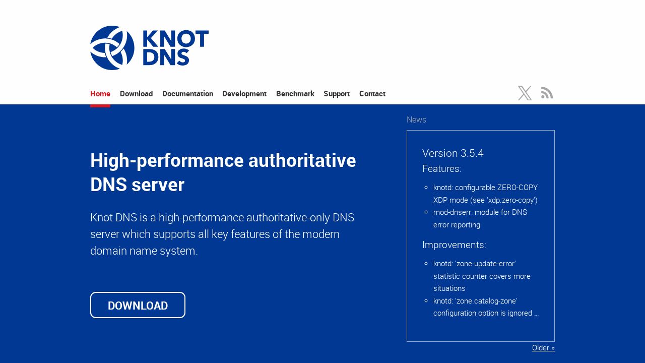 Knot DNS logo