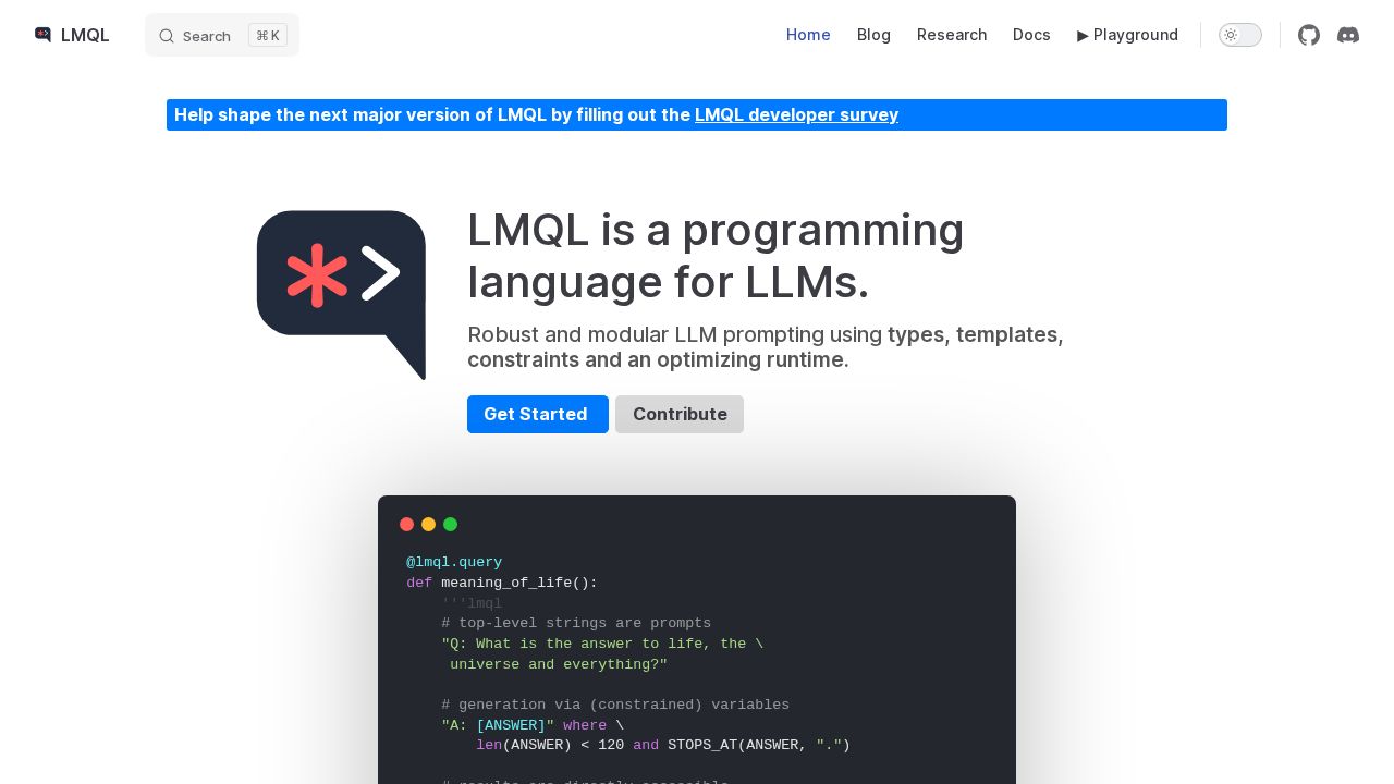 LMQL logo
