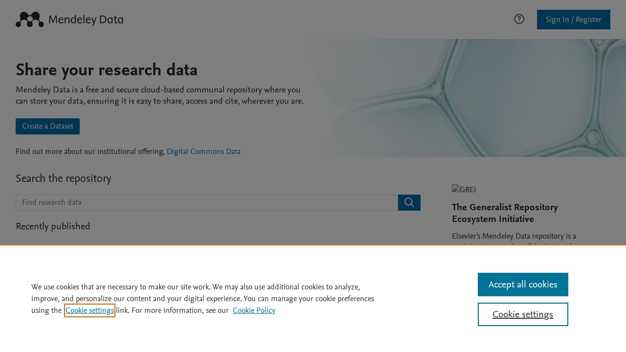 Mendeley Data logo