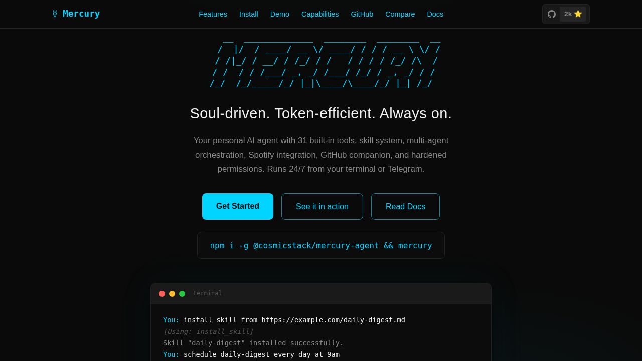 Mercury logo