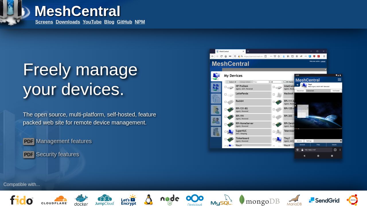 MeshCentral logo