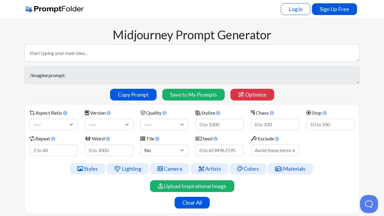 Midjourney Prompt Generator logo