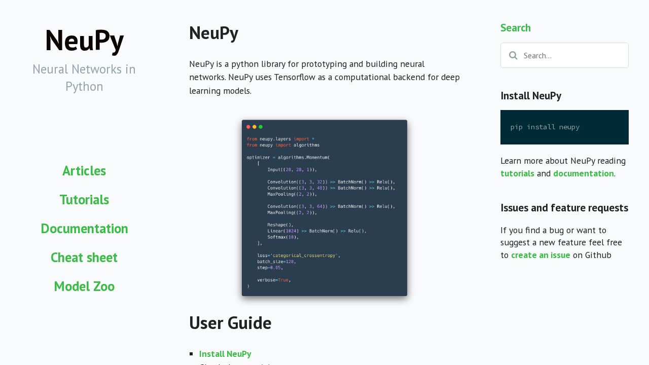 Neupy logo