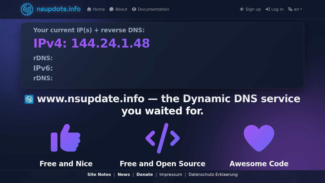 nsupdate.info logo