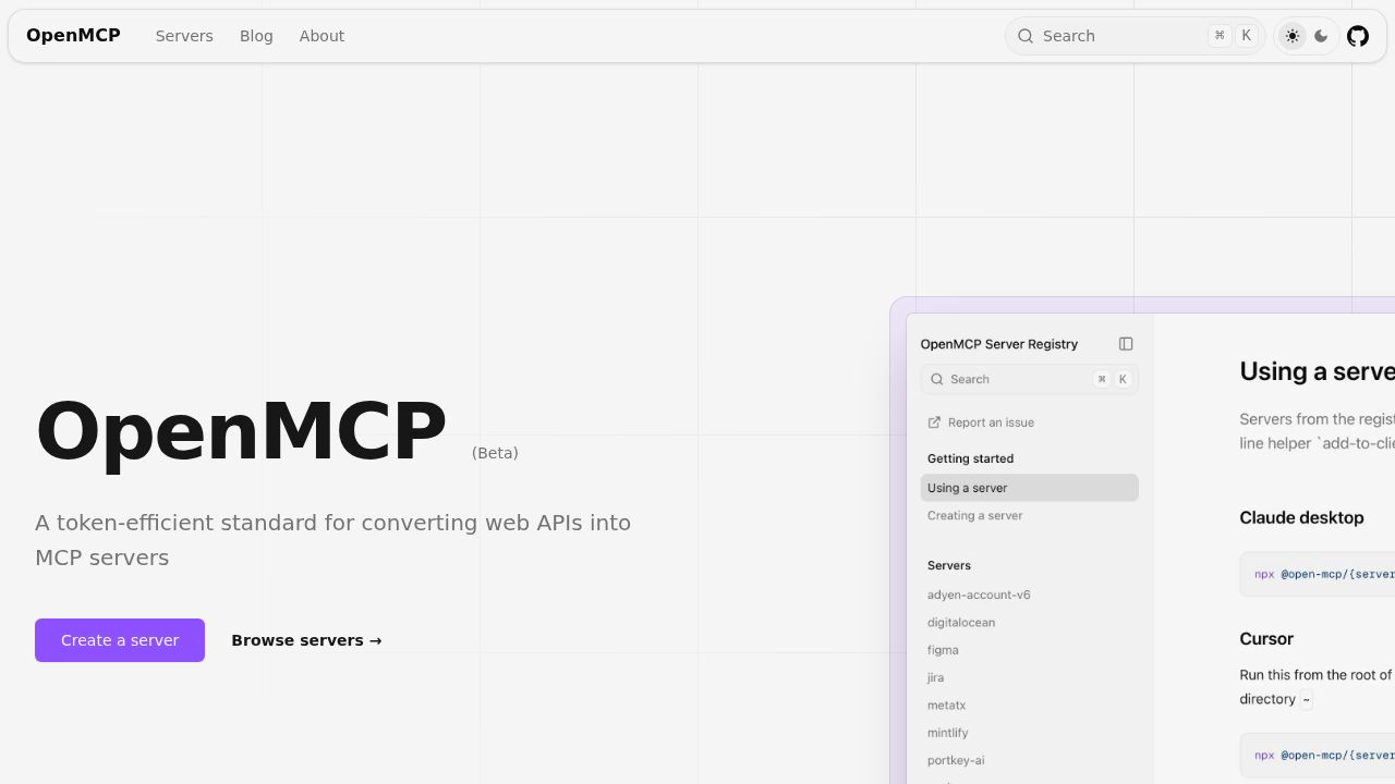 OpenMCP logo