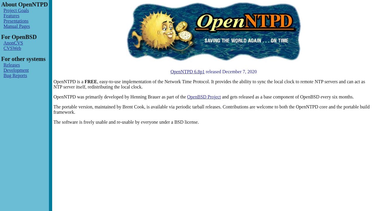 OpenNTPD logo