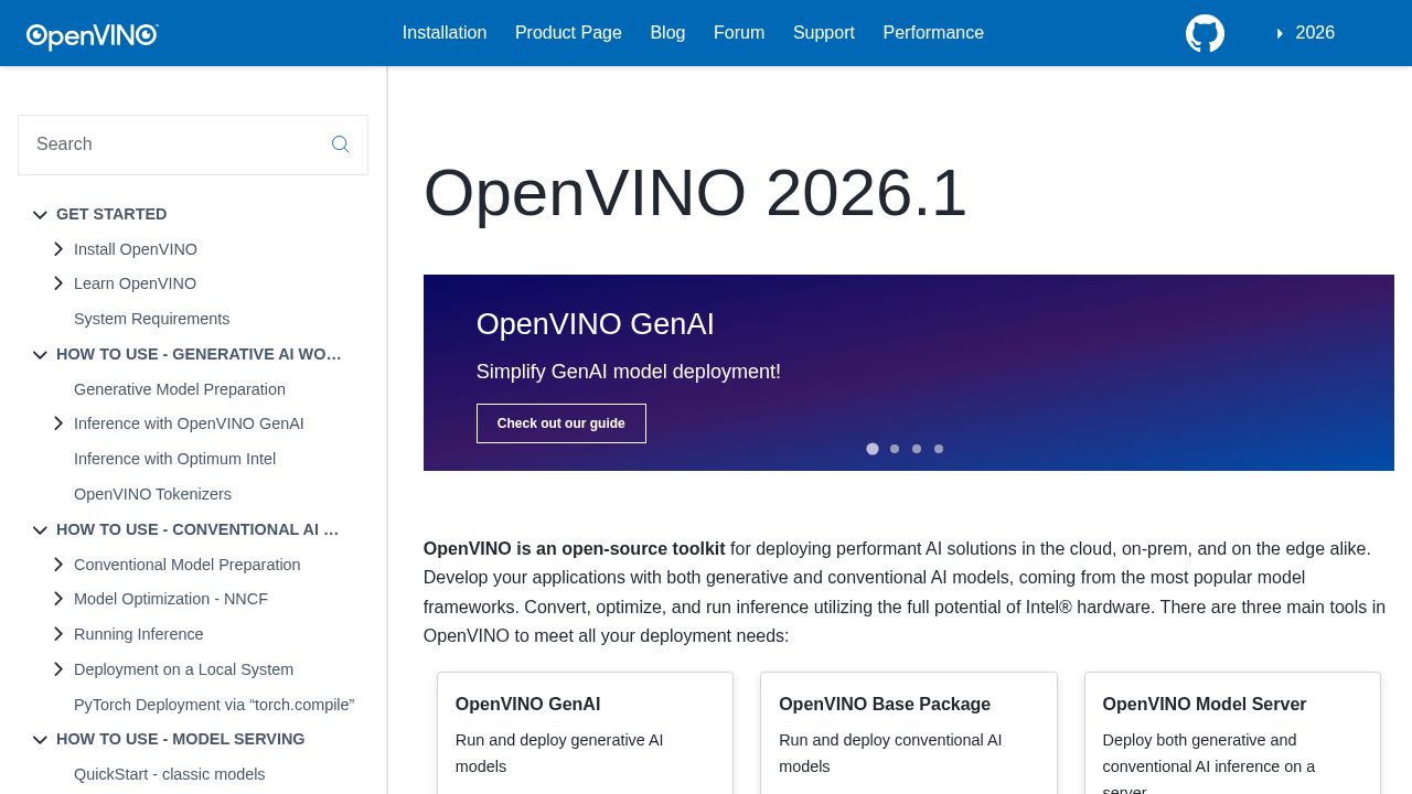 OpenVINO logo