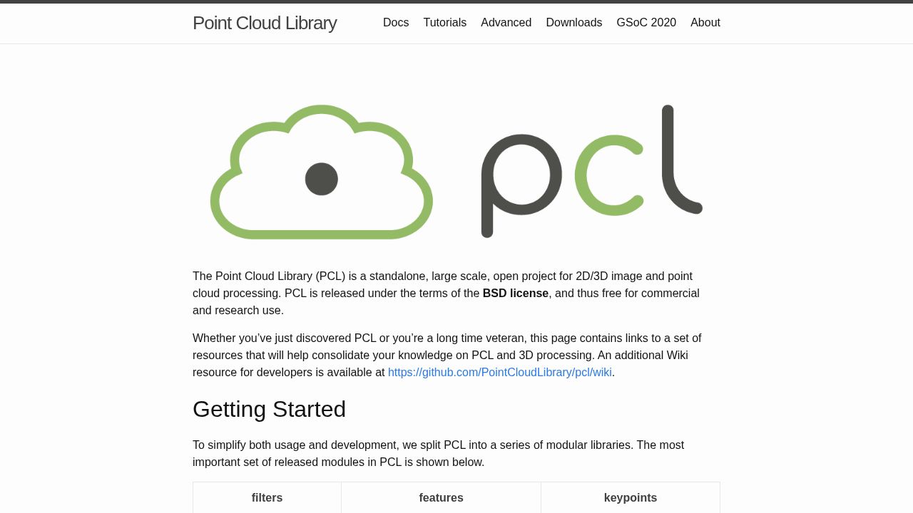 Point Cloud Library logo