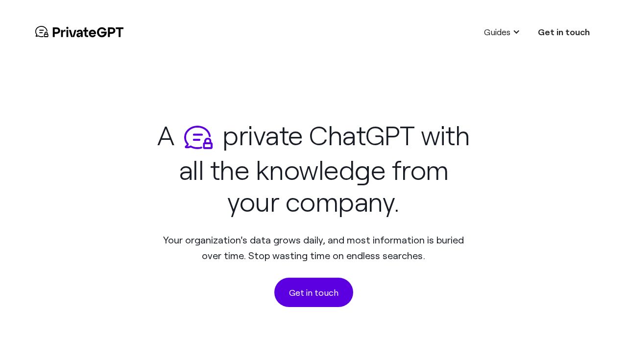 PrivateGPT logo