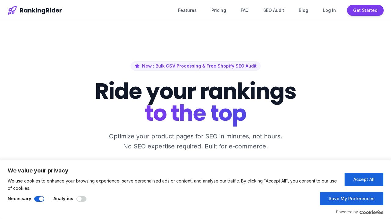 RankingRider logo