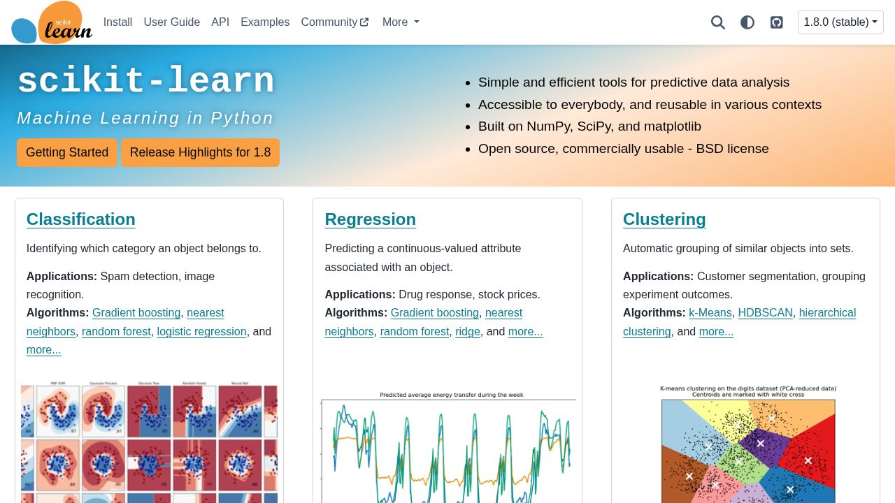 scikit-learn logo