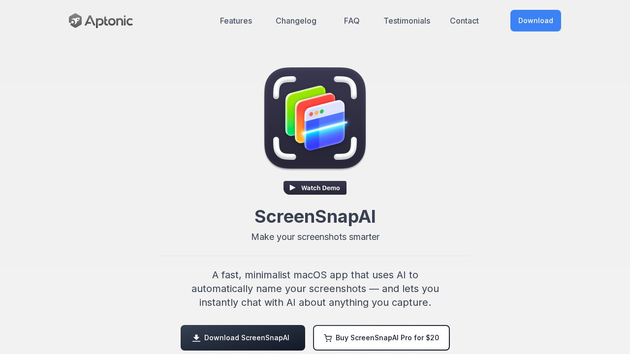 ScreenSnapAI logo