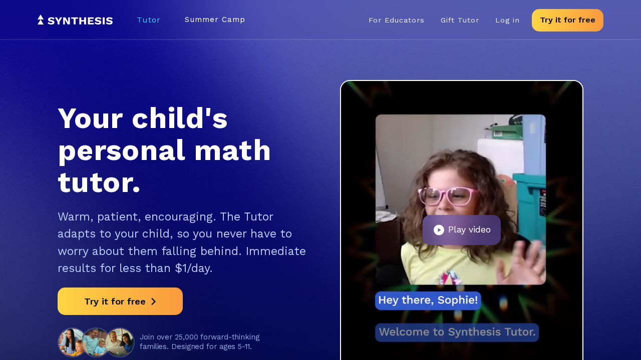 Synthesis Tutor logo