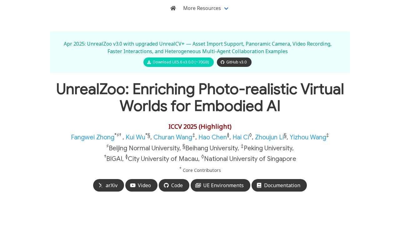 UnrealZoo logo