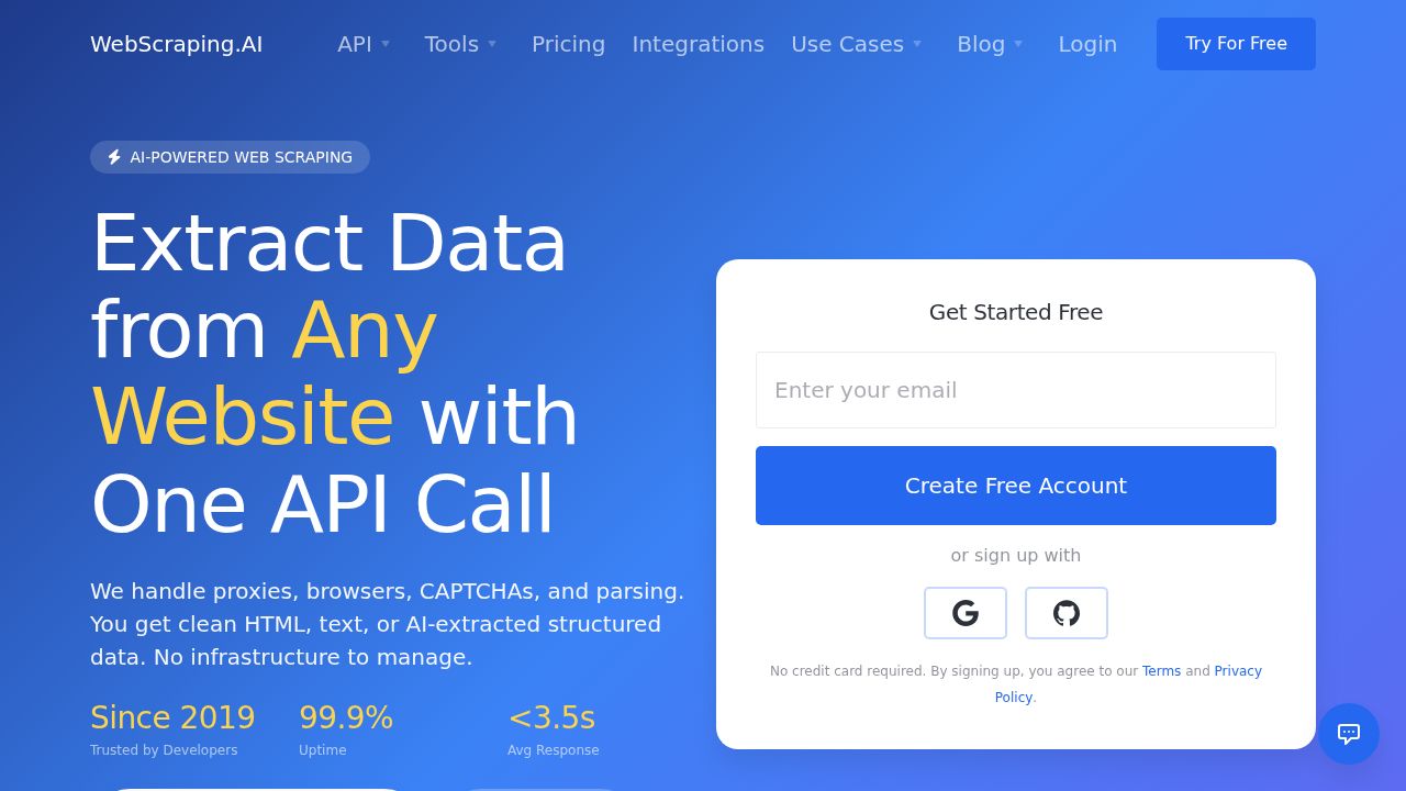 WebScraping.AI logo